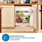Sensis RFUCBI01L54EW 59.5cm Built-In Larder Fridge - White
