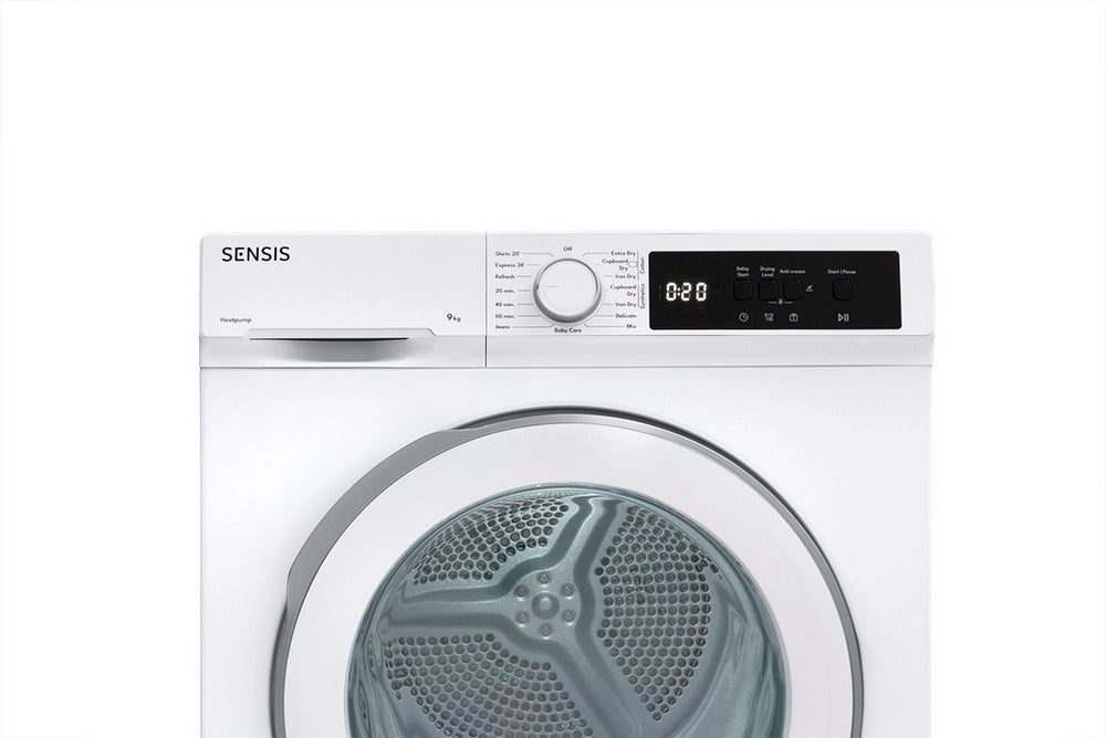 Sensis TDHF018A2W 8kg Heat Pump Tumble Dryer - White