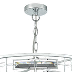 Seville 6 Light Pendant K9 Crystal Polished Chrome<br>Polished Chrome