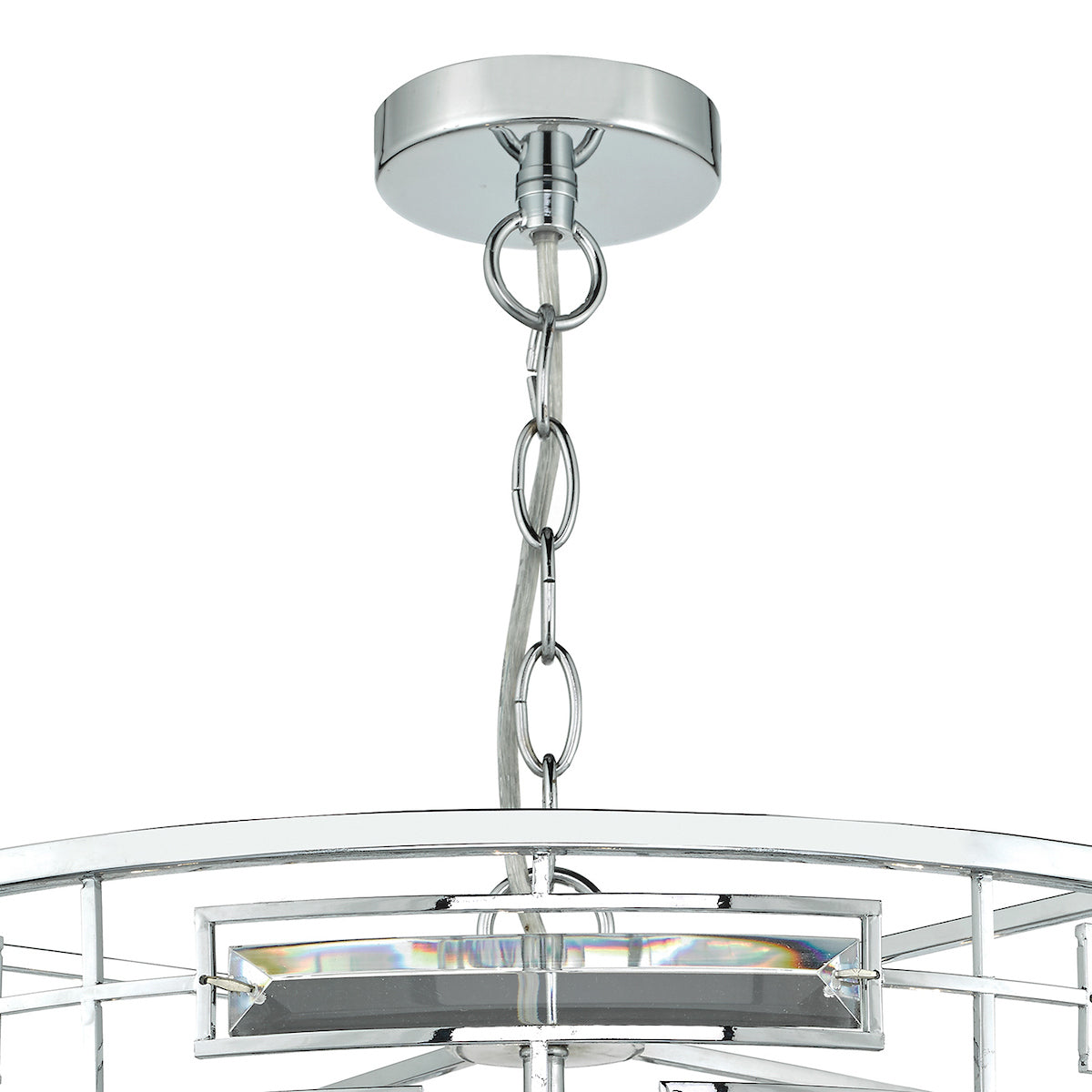 Seville 6 Light Pendant K9 Crystal Polished Chrome<br>Polished Chrome