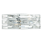 Seville 2 Light Wall Light Crystal Polished Chrome<br>Polished Chrome