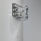 Seville 2 Light Wall Light Crystal Polished Chrome<br>Polished Chrome