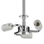 3 Light Semi Flush Suspension Polished Chrome<br>Polished Chrome