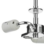 3 Light Semi Flush Suspension Polished Chrome<br>Polished Chrome