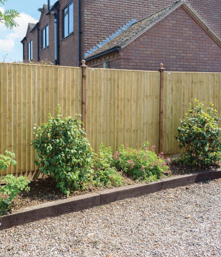 Grange SFEP6G Standard Featheredge Panel 1.8m - Green