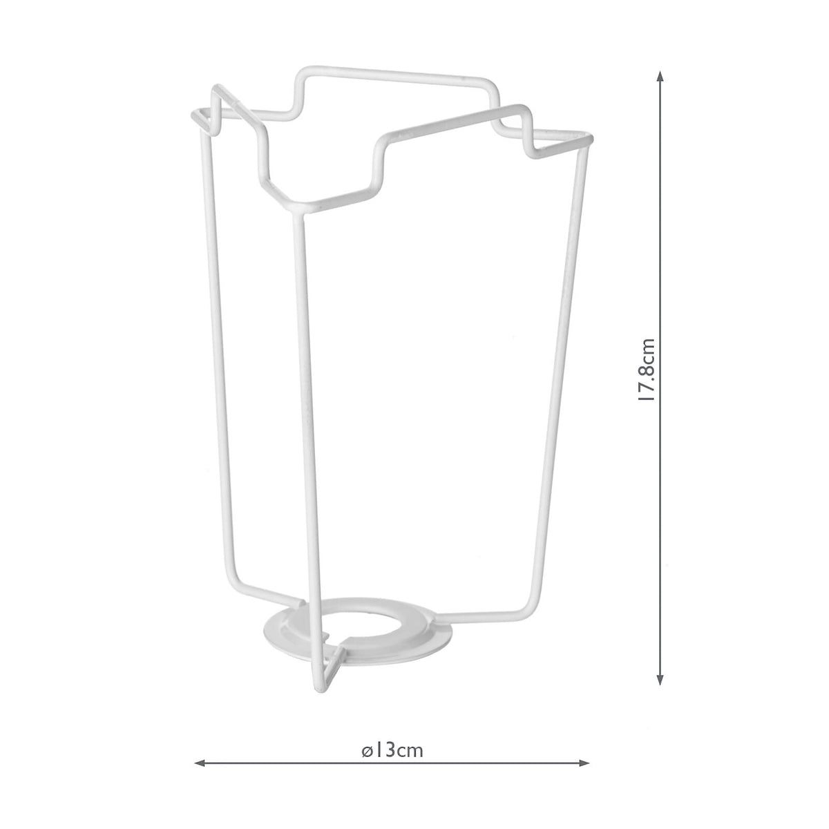 Shade Carrier 7 inch<br>Matt White