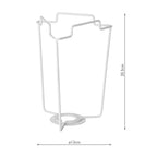 Shade Carrier 8 inch<br>Matt White