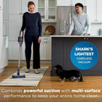 Shark BU3621UKT Cordless Stick Vacuum Cleaner - 40 Minutes Run Time - Grey
