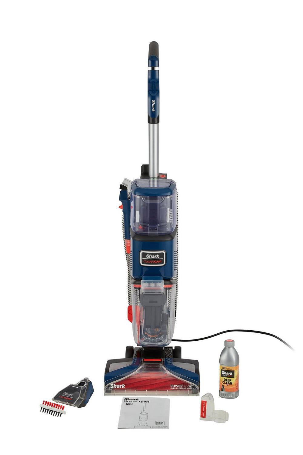 Shark EX150UK CarpetXpert Deep Carpet Cleaner in Navy Blue - Corded