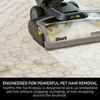 Shark EX300UK CarpetXpert Carpet Cleaner with Built-In Stain Striker - Charcoal & Fuchsia