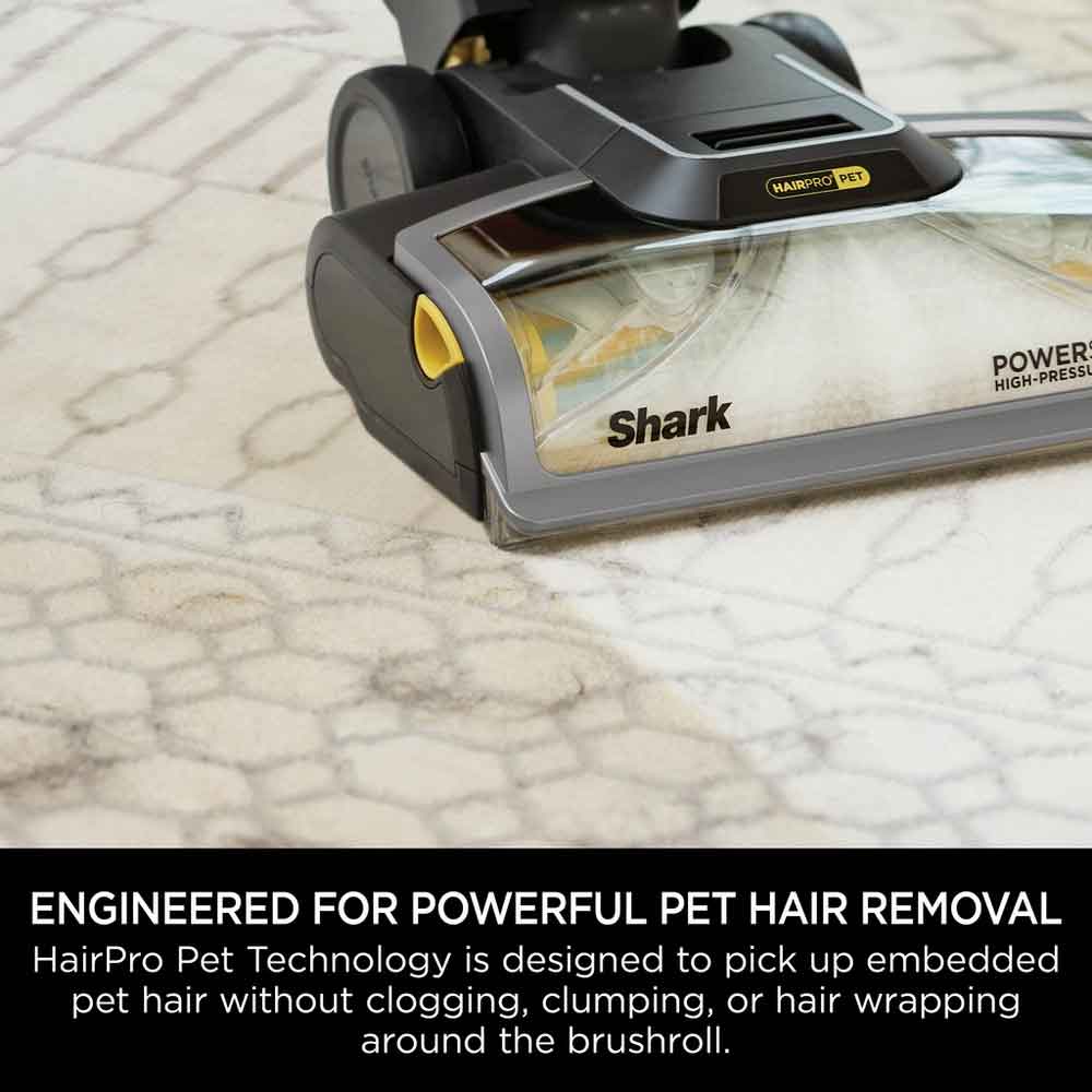 Shark EX300UK CarpetXpert Carpet Cleaner with Built-In Stain Striker - Charcoal & Fuchsia