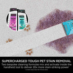 Shark EX300UK CarpetXpert Carpet Cleaner with Built-In Stain Striker - Charcoal & Fuchsia