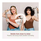 Shark HD446SLUK FlexStyle Air Styler & Hair Dryer -5 Attachments - Stone