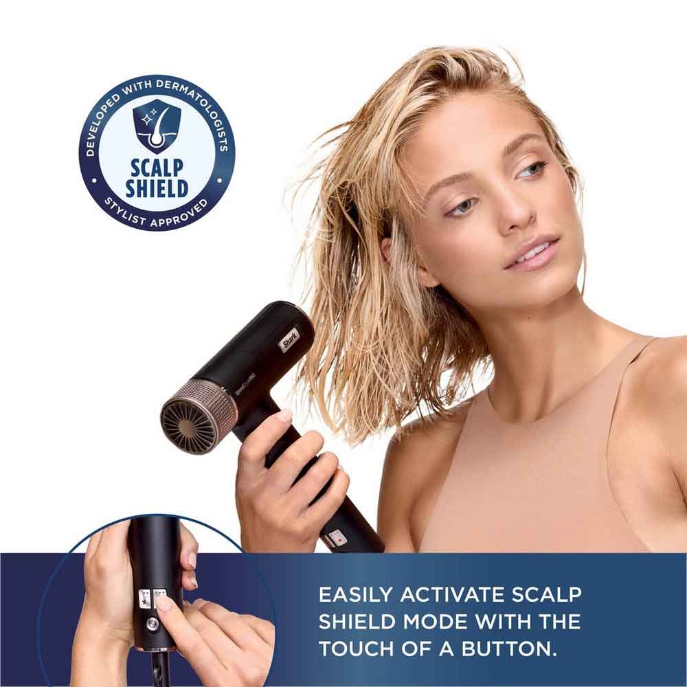 Shark HD701UK SpeedStyle Pro High-Velocity Hair Dryer - Black