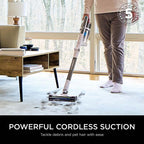 Shark IZ380UKT PowerPro Pet Cordless Stick Vacuum Cleaner - 50 Minutes Run Time - Java Metallic