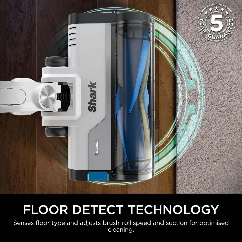 Shark IZ380UKT PowerPro Pet Cordless Stick Vacuum Cleaner - 50 Minutes Run Time - Java Metallic