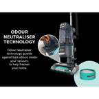 Shark LA791UKT Detect Pet Pro Upright Corded Vacuum - Adriatic Teal / Silver