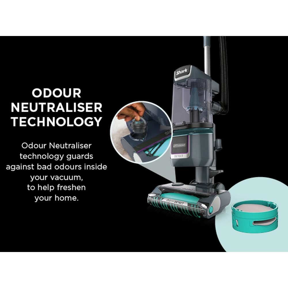 Shark LA791UKT Detect Pet Pro Upright Corded Vacuum - Adriatic Teal / Silver