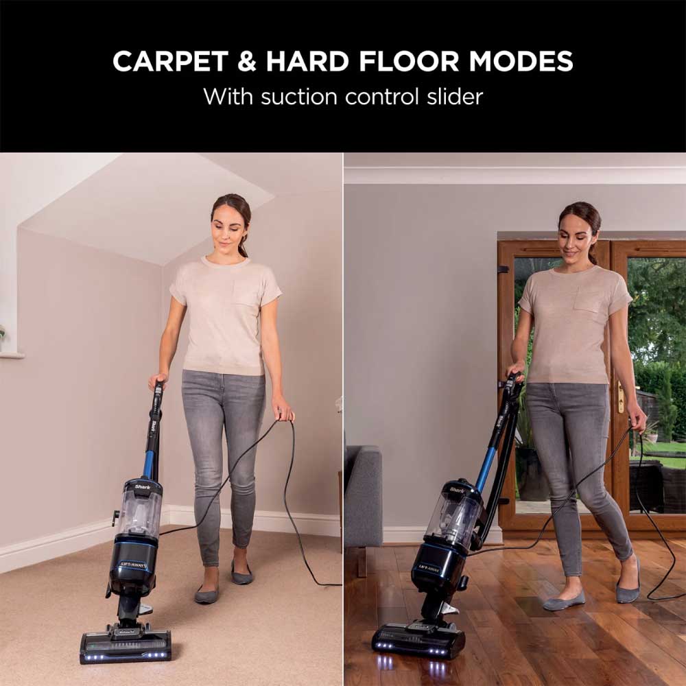 Shark NV602UK Lift-Away Upright Vacuum Cleaner - Blue