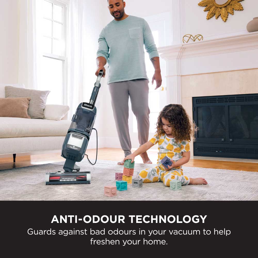 Shark NZ780UKT Anti Hair Wrap Plus Upright Pet Vacuum with Lift-Away - Smoky Grey