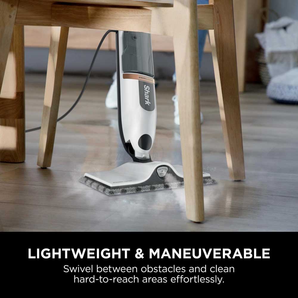 Shark S2001UK SteamSpot & Steam Blaster Mop - White