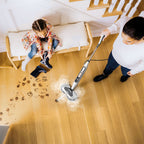 Shark S8201UK Steam & Scrub Automatic Steam Mop with Steam Blaster - White