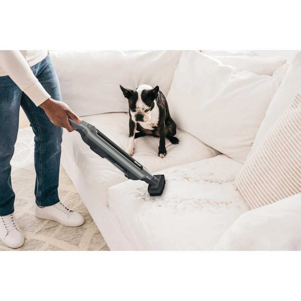 Shark WV361UK Cordless Vacuum Cleaner with Anti Hair Wrap Technology - Run Time 16 Mintues - Steel Grey