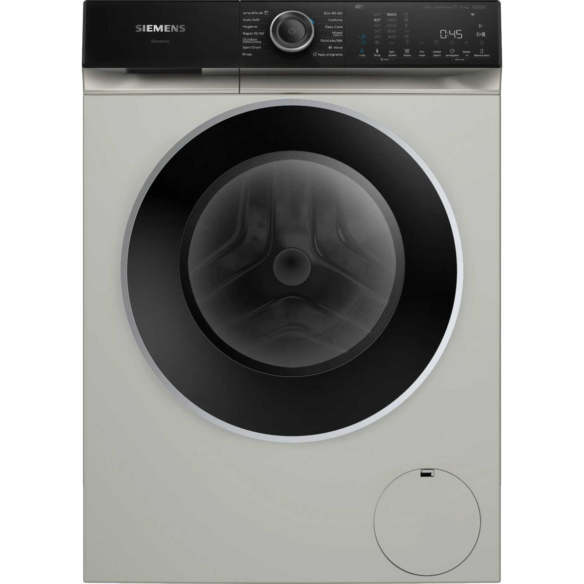 Siemens IQ500 WG56H2AXGB 10kg Washing Machine with 1600 rpm - Silver