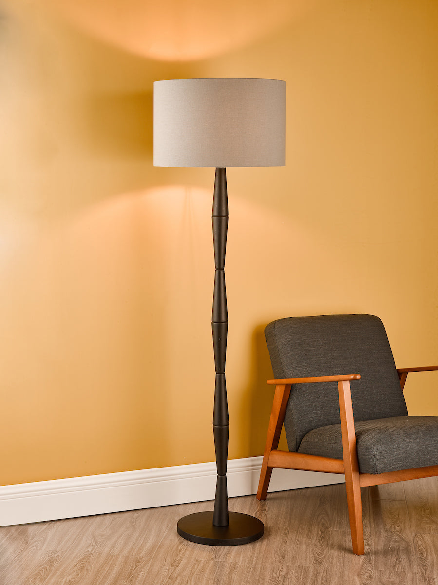 Sierra Floor Lamp Black Base Only<br>Black