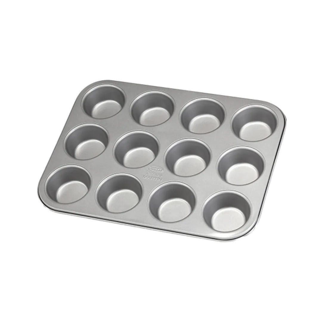 Stellar SJM57 James Martin, Bakers Collection 12 Cup Cupcake/Muffin Tin, Cup Size 6.5 x 3cm, Non-Stick
