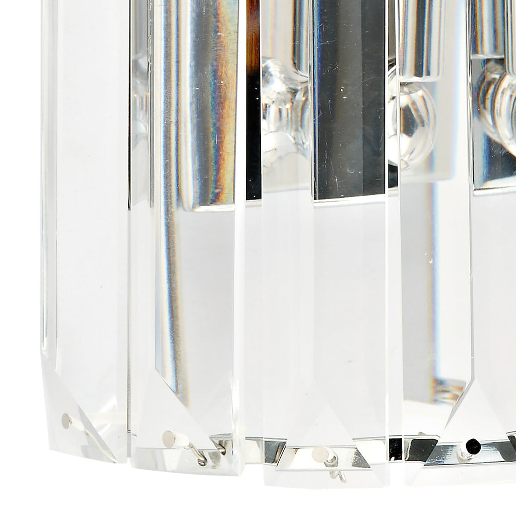 Sketch Wall Light Polished Chrome Crystal<br>Crystal