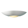 Slice Wall Bracket Unglazed<br>White Ceramic