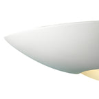 Slice Wall Bracket Unglazed<br>White Ceramic
