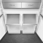 Smeg FQI60KD Frost Free American Fridge Freezer - Dark Inox