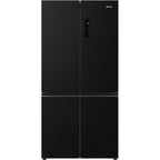Smeg FQI60KD Frost Free American Fridge Freezer - Dark Inox