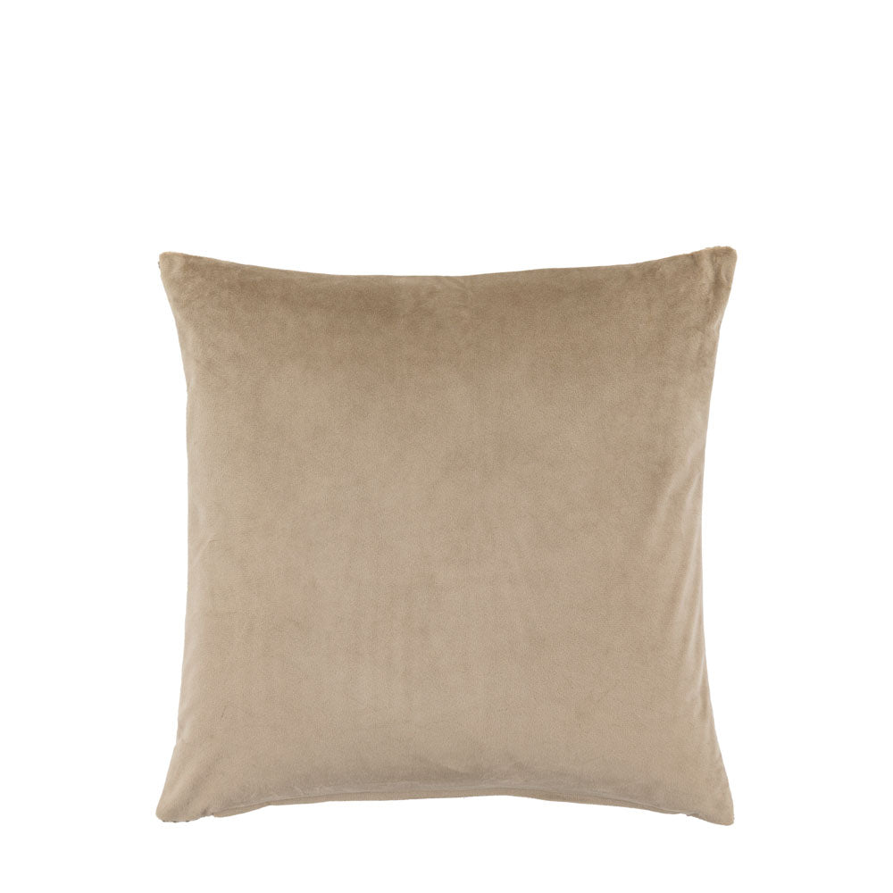 Basketweave Chenille Cushion Cream (2 Pack) - Poly Filled