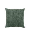 Basketweave Chenille Cushion Olive (2 Pack) - Poly Filled