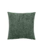 Basketweave Chenille Cushion Olive (2 Pack) - Poly Filled