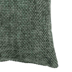 Basketweave Chenille Cushion Olive (2 Pack) - Poly Filled