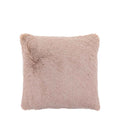 Juniper Faux Fur Cushion Mauve - Feather Filled