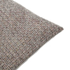 Chenille Cushion Grey - Poly Filled