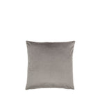 Chenille Cushion Grey - Poly Filled