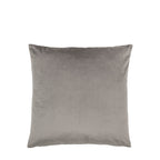 Chenille Cushion Grey - Poly Filled