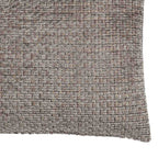 Chenille Cushion Grey - Poly Filled