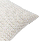 Chenille Cushion Natural - Poly Filled