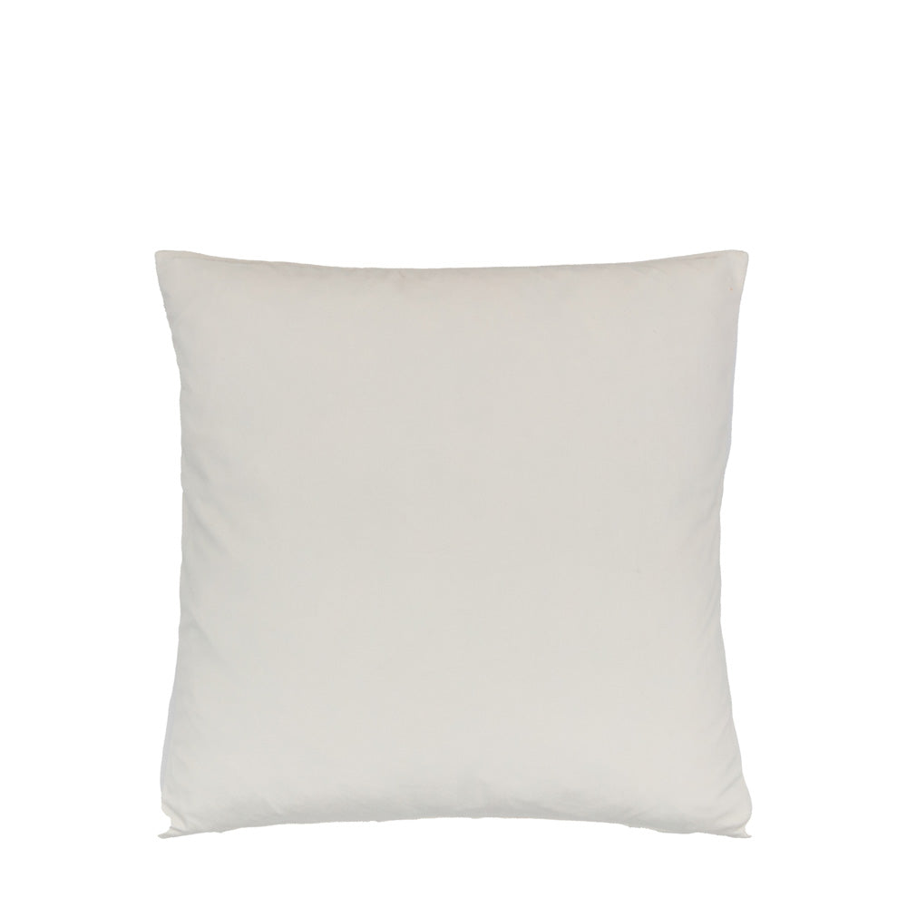 Chenille Cushion Natural - Poly Filled