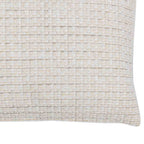 Chenille Cushion Natural - Poly Filled