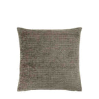 Chenille Cushion Olive - Poly Filled