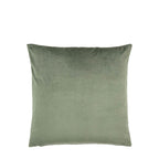 Chenille Cushion Olive - Poly Filled