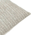Chenille Cushion Taupe - Poly Filled
